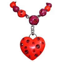 Lanvin Necklace with Crystal heart 