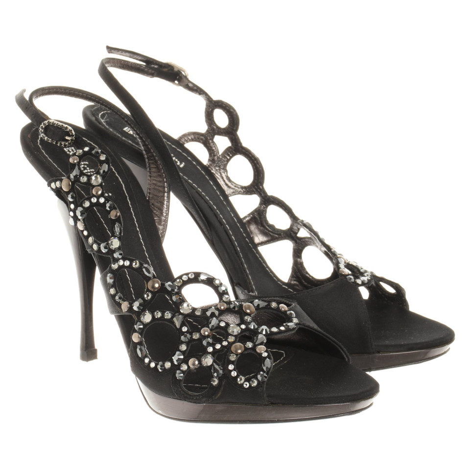Baldinini Black heeled sandals