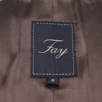 Fay Jacke/Mantel aus Wolle in Grün
