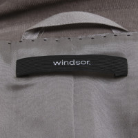 Windsor Cordblazer en gris