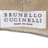 Brunello Cucinelli suede broek
