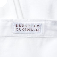 Brunello Cucinelli Camicetta in bianco