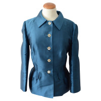 Dolce & Gabbana Blazer Zijde in Blauw