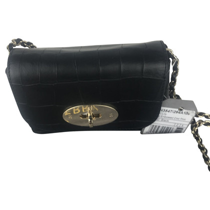 Mulberry Small Lily aus Leder in Schwarz