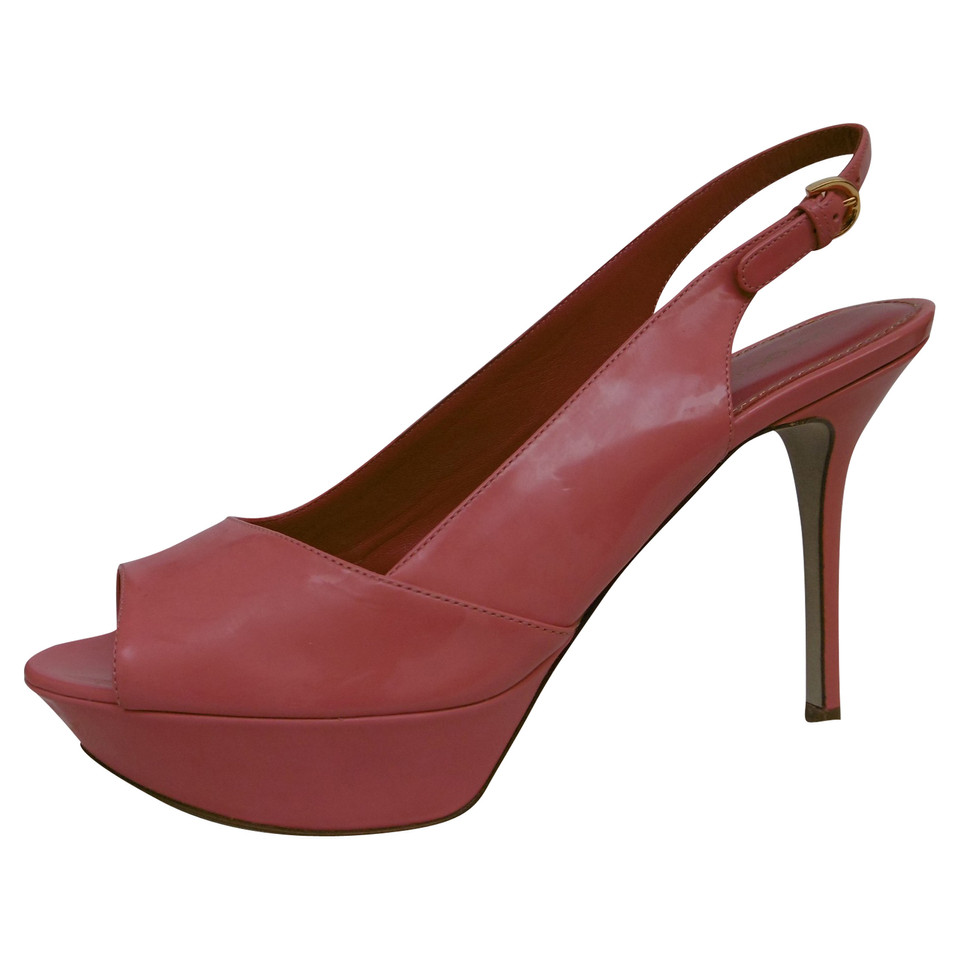 Sergio Rossi Peep toes with slingback