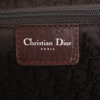 Christian Dior Sac à main en brun rouge