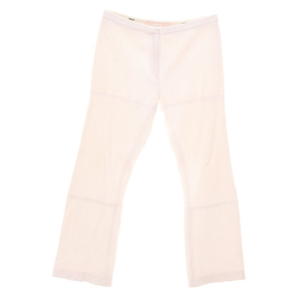 Versace Paio di Pantaloni in Cotone in Bianco