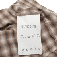 Marc Cain Blouse blouse met ruitjespatroon
