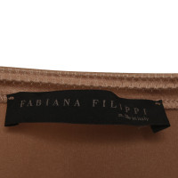 Fabiana Filippi Zijden blouse in nude