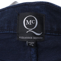 Alexander McQueen Jeans en cuir