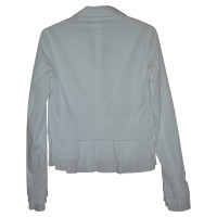 Ermanno Scervino Jacket/Coat Cotton in White