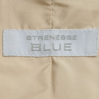 Strenesse Blue Cord Blazer In Beige