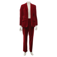 Etro Velvet suit in red