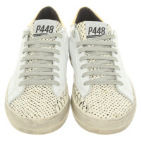 P448 Sneaker in Pelle scamosciata