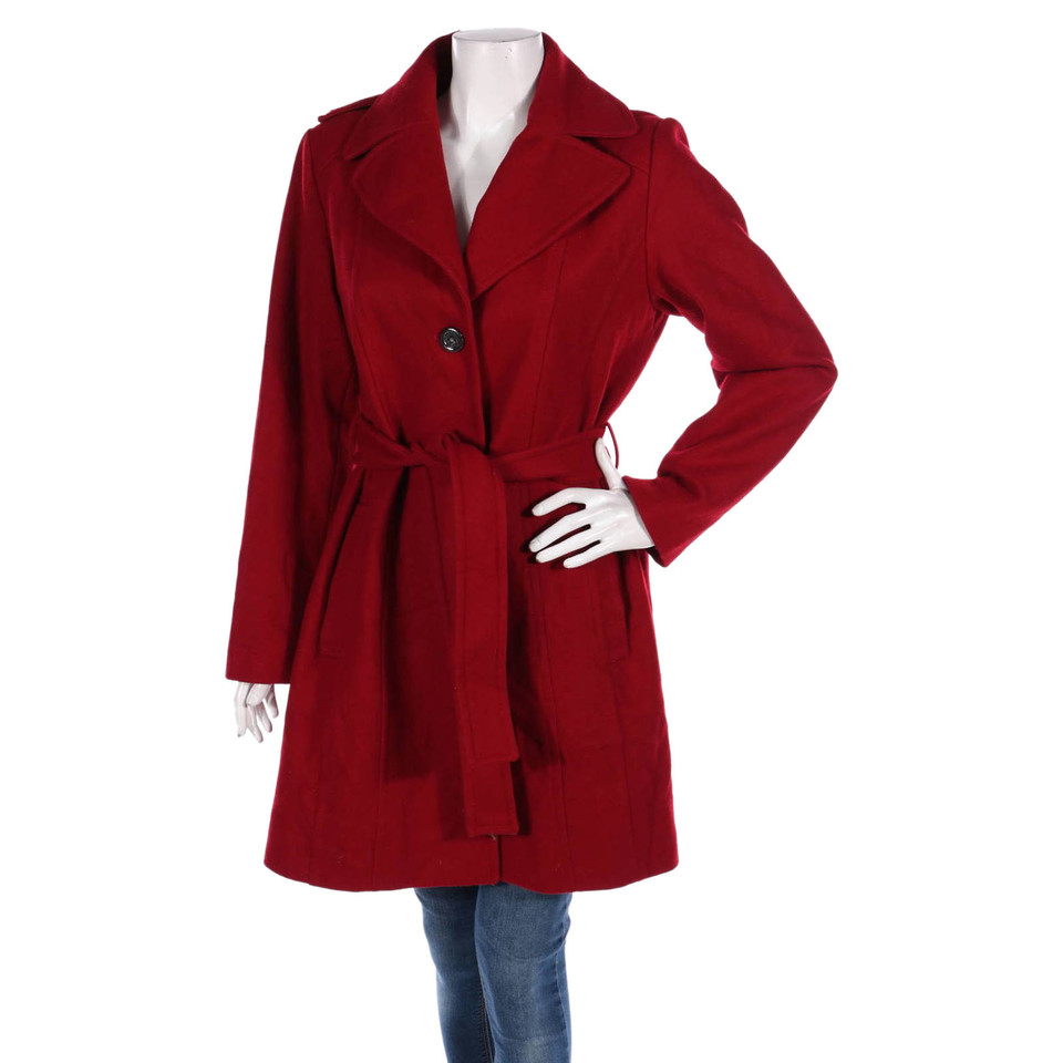 Michael Kors Jacket/Coat Wool in Red