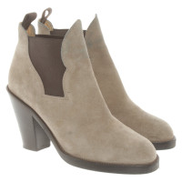 Acne Ankle boots Leather in Grey