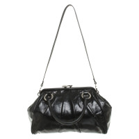Marc Jacobs Handtasche aus Leder in Schwarz