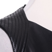 Hugo Boss Leather dress in black