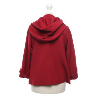 Max & Co Jacket/Coat Wool in Red