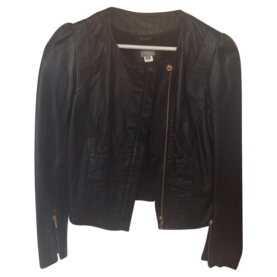 Hoss Intropia The biker-style leather jacket