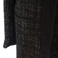 Prada Waisted tweed coat