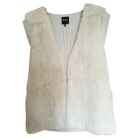 Costume National Lapin and wool vests