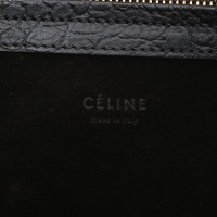 Céline Phantom Luggage in Pelle in Nero