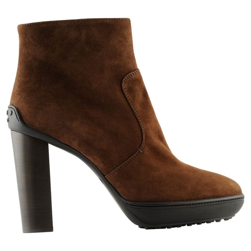 Tod's Ankle boots Suede in Brown