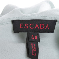 Escada Silk blouse in light turquoise