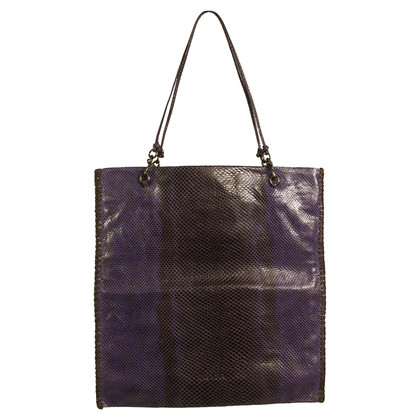 Prada Tote bag Leather in Violet