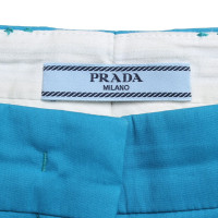 Prada Pantalon en bleu