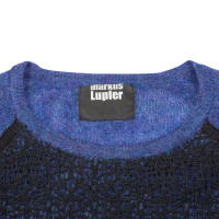 Markus Lupfer blauwe trui
