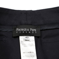 Patrizia Pepe Trousers Cotton in Blue