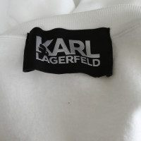 Karl Lagerfeld Capispalla in Cotone in Bianco