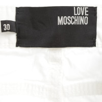 Moschino Love Pantalon en blanc