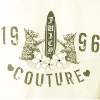 Juicy Couture Kapuzen-Tunika aus Leinen