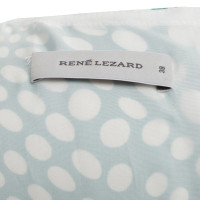 René Lezard Robe avec motif de points