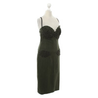 Ermanno Scervino Kleid aus Wolle in Grün