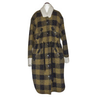 Isabel Marant Etoile Coat met plaid patroon