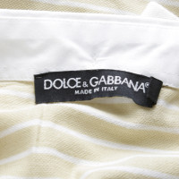 Dolce & Gabbana Polo con motivo a righe