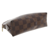 Louis Vuitton Sac cosmétique de Damier Ebene Canvas