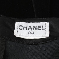 Chanel Velvet Top in nero