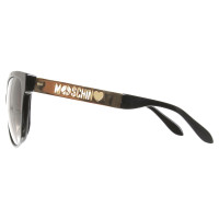 Moschino Sonnenbrille in Schwarz