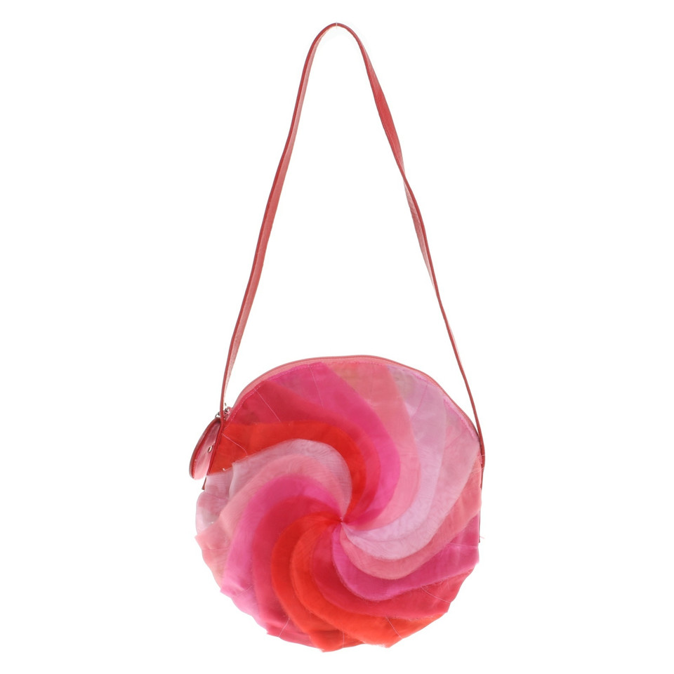 Issey Miyake Borsa a tracolla in multicolore