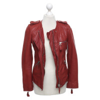 Isabel Marant Etoile Jacket/Coat Leather in Red