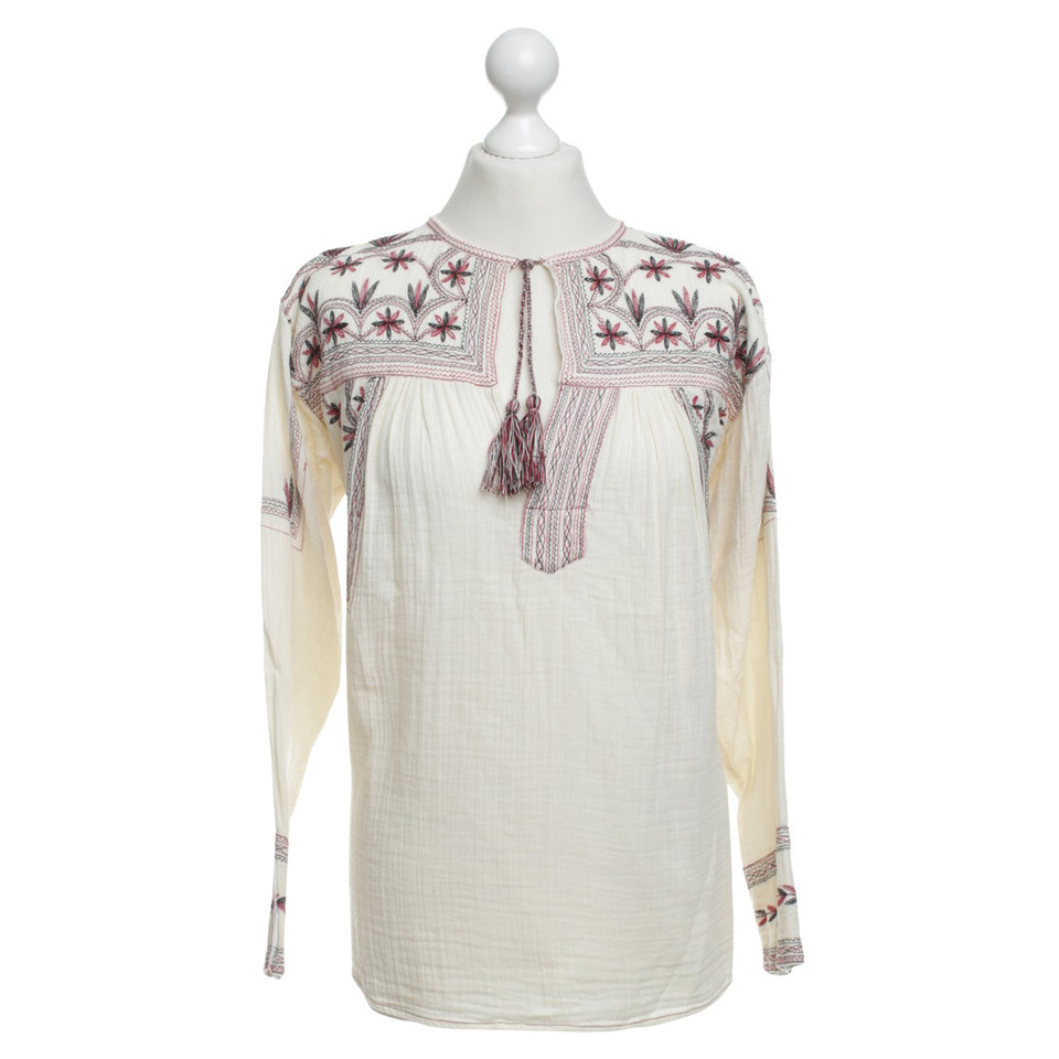Isabel Marant Etoile top with embroidery