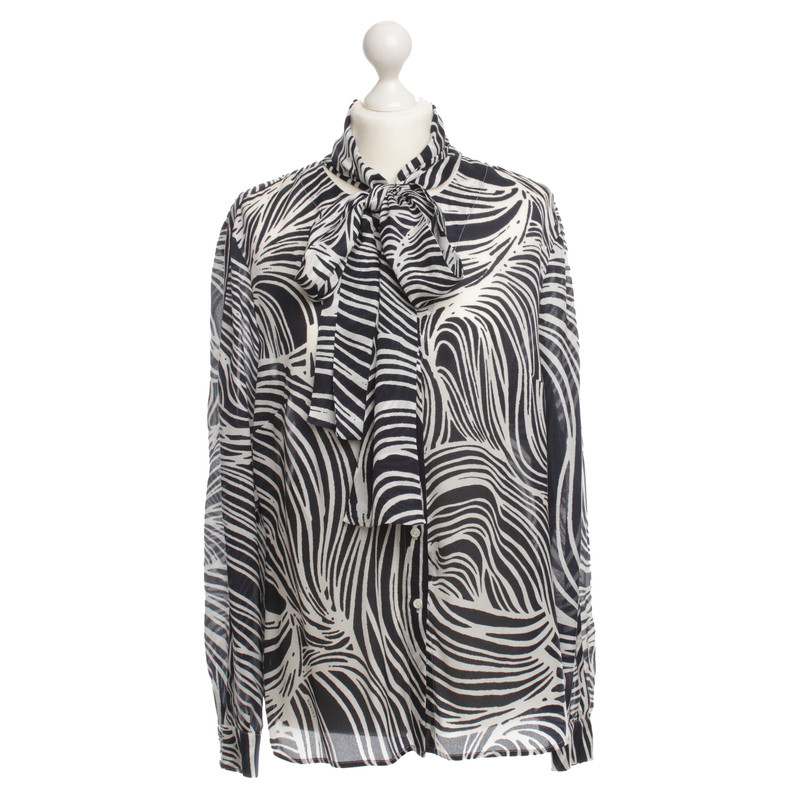 Escada Bluse mit Schluppe