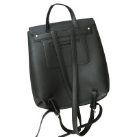 Calvin Klein Rucksack aus Leder in Schwarz