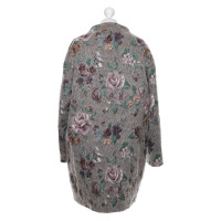 Nusco Coat with floral pattern