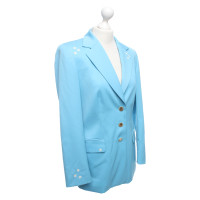 Escada Blazer in Lana in Blu